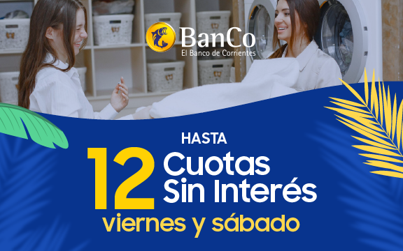 Banco de Corrientes 12 cuotas